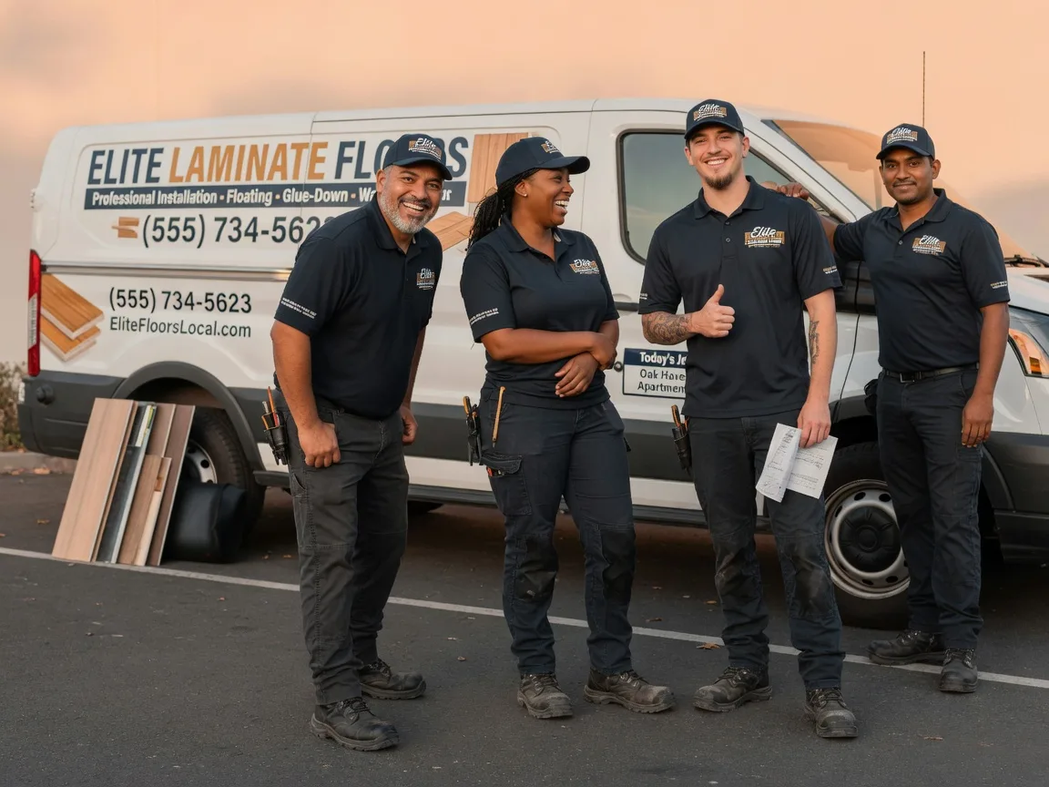 Laminate flooring installation company in Yukon, OK